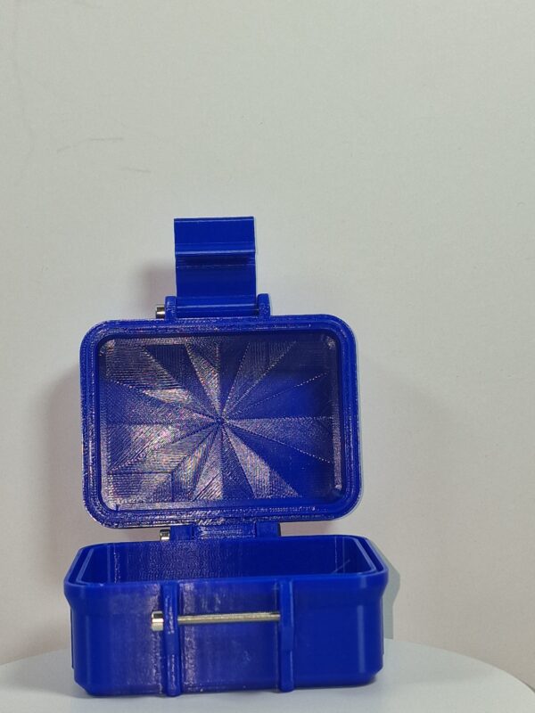 Blue Storage Case for 10 x 3ml Peptide Vials - Image 2